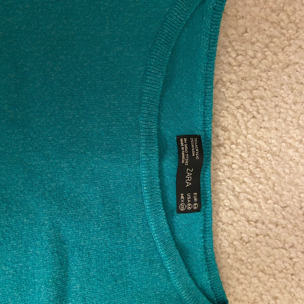 Zara Sweater 3/4 Sleeve XS